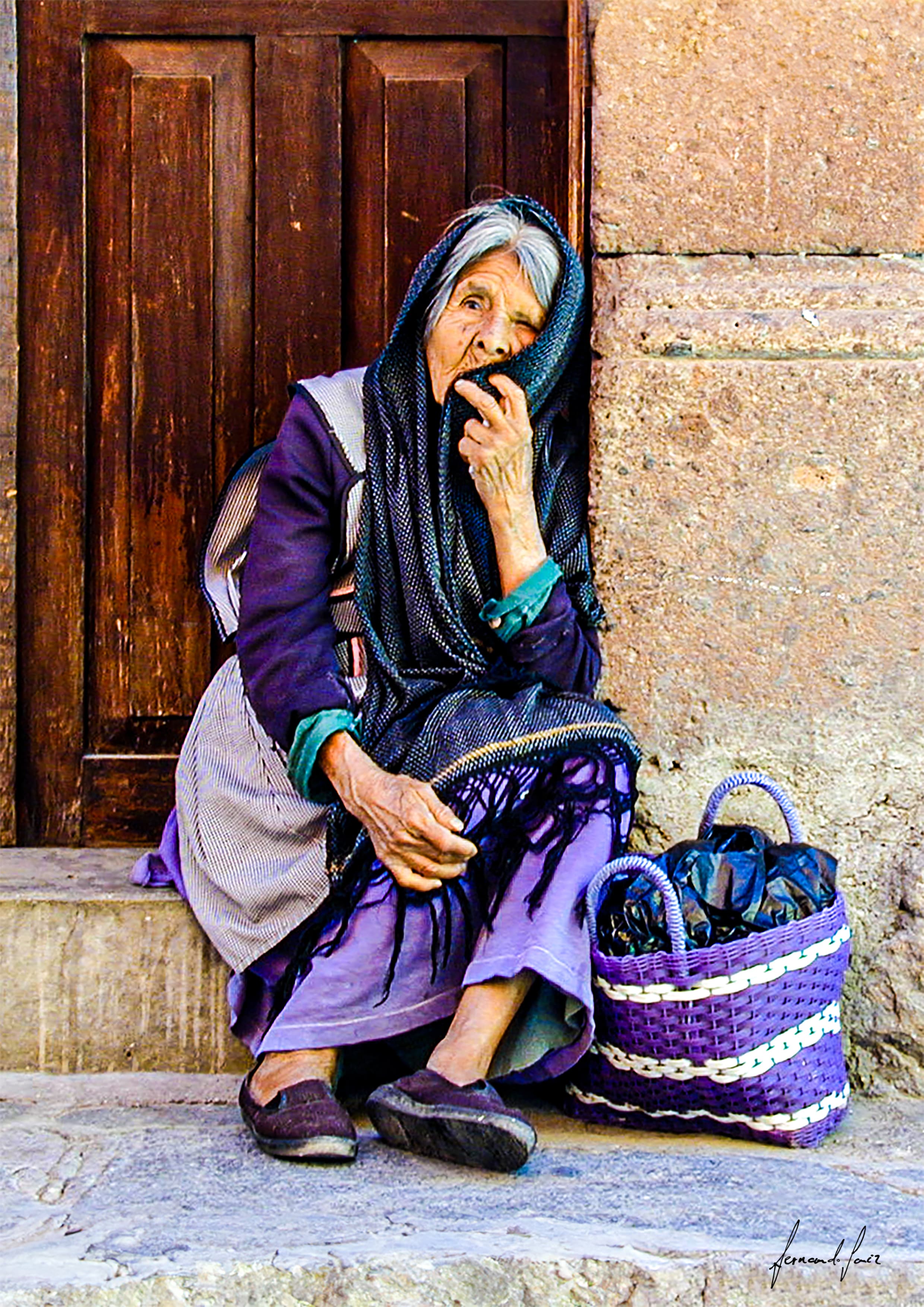 Anciana, Retratos